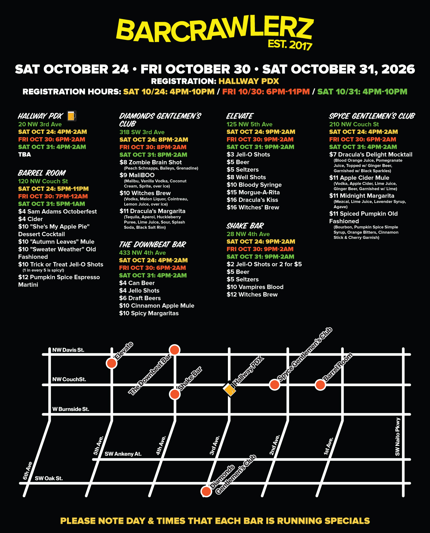 Event Map
